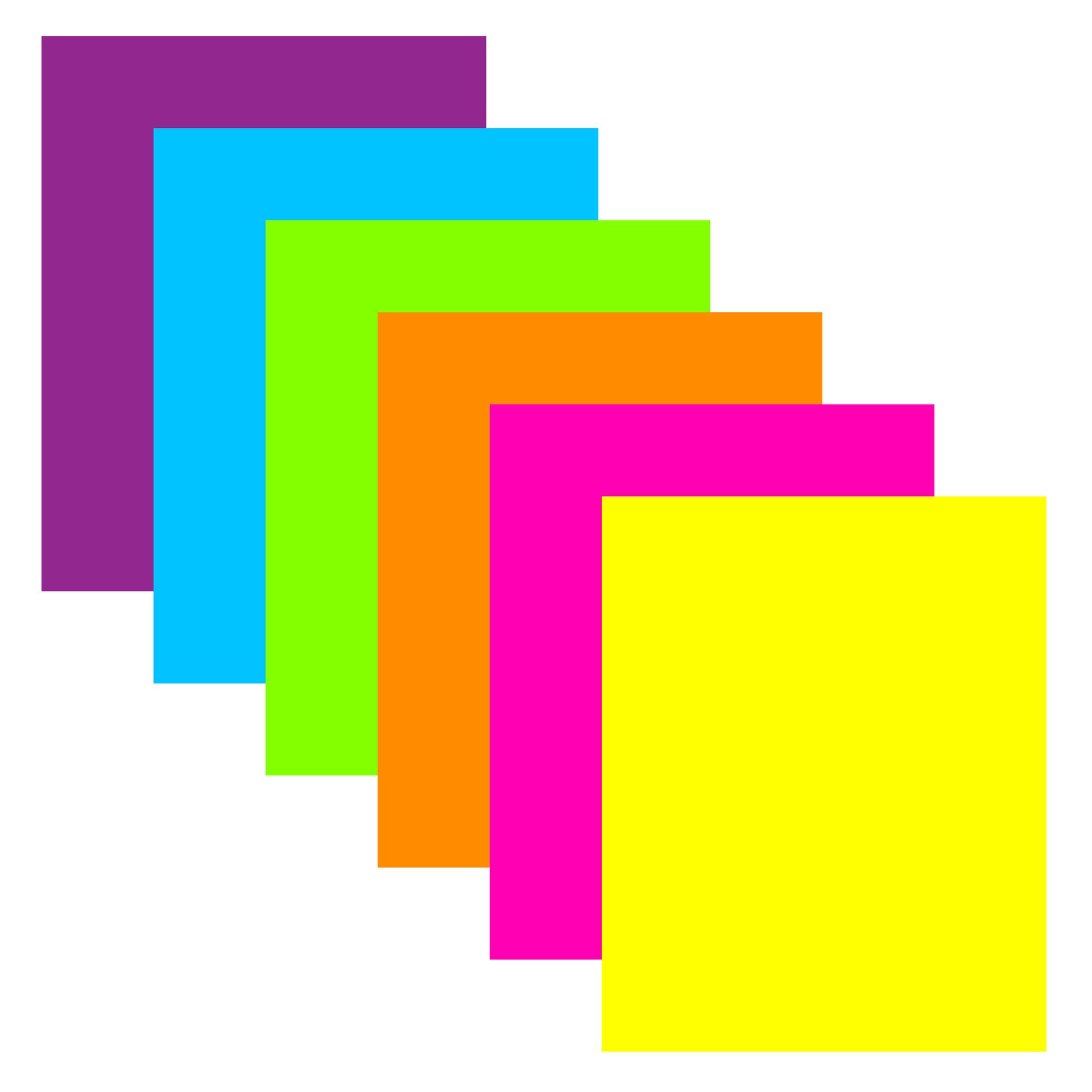 Royal Brites® 11" x 14" Neon Project Paper Pack